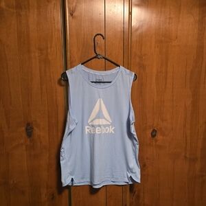Reebok Sky Blue Athletic Tank